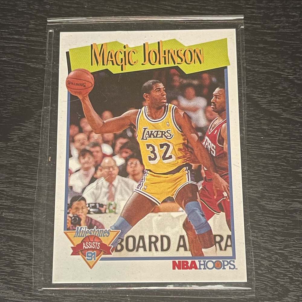 🏀 Magic Johnson NBA Hoops Basketball Card🏀